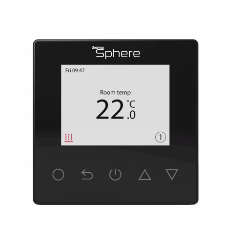 ThermoSphere SmartHome Control Black Straight SHC B 01