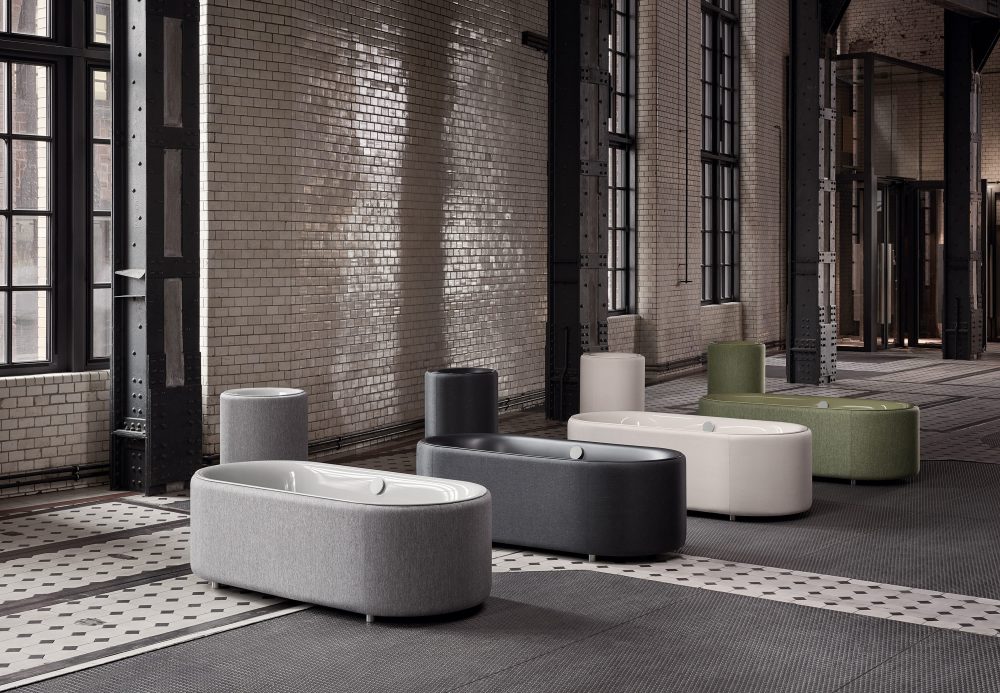 BetteLux Oval Couture White, Carbon and Ivory