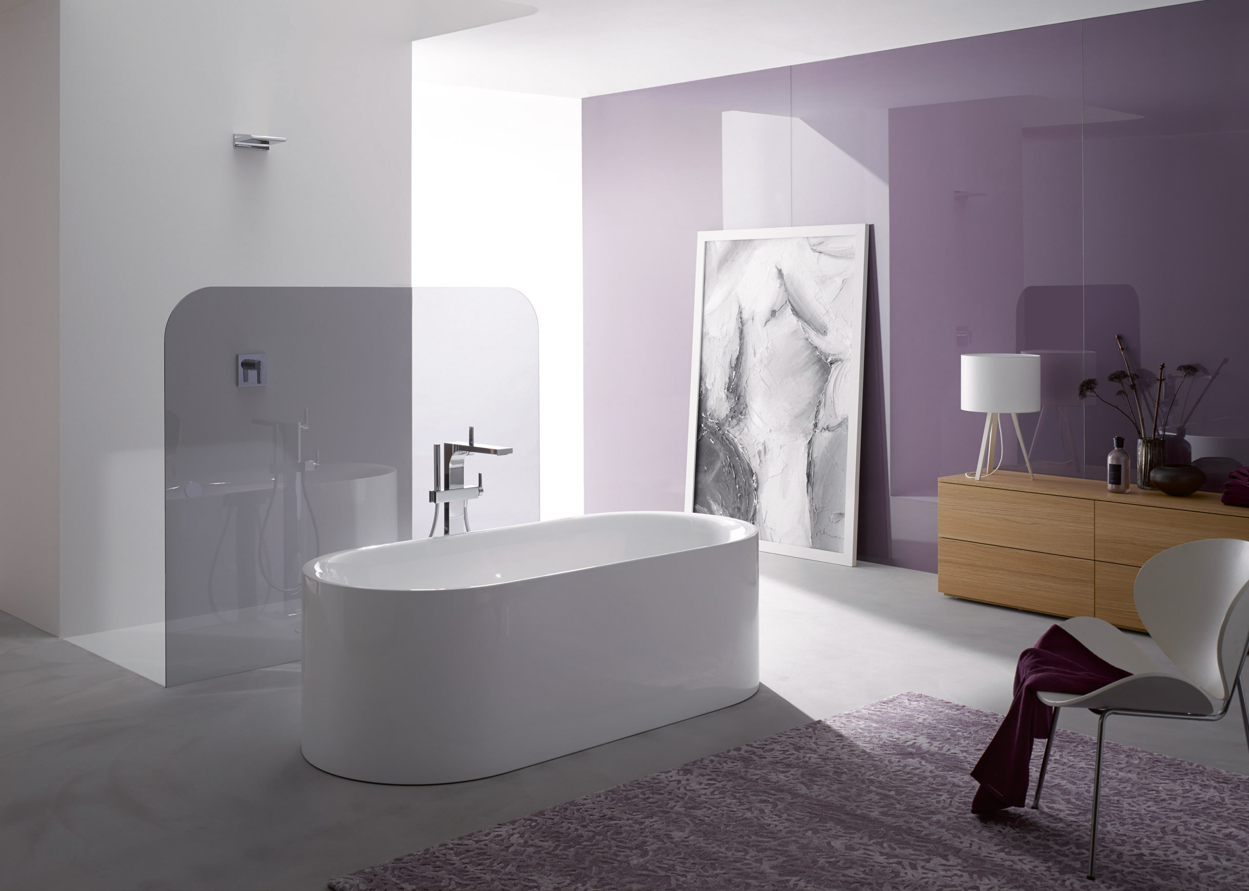 BetteLux Oval Couture White