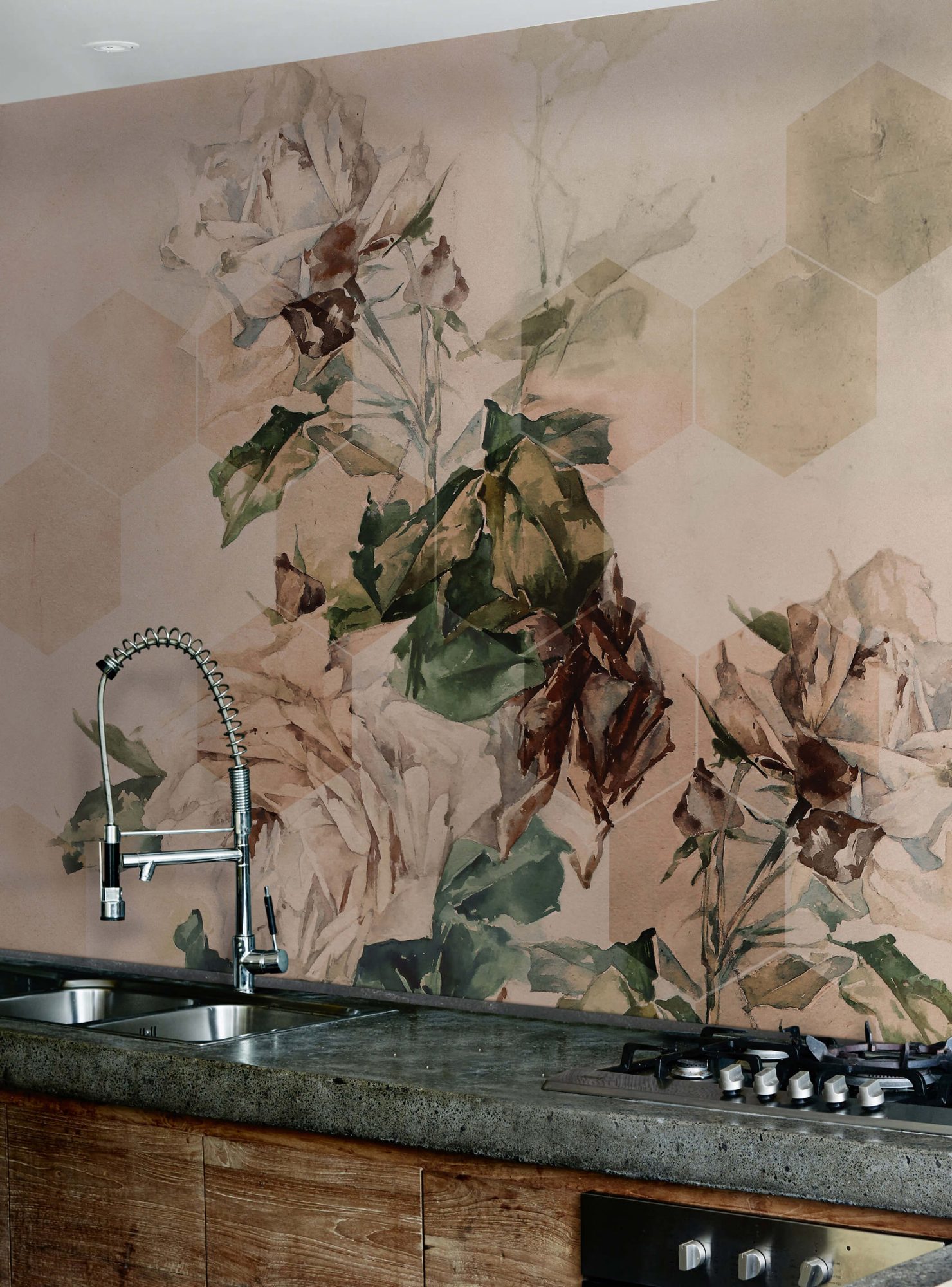 Le Bon Jardinier waterproof Wall&Deco vis West One Bathrooms
