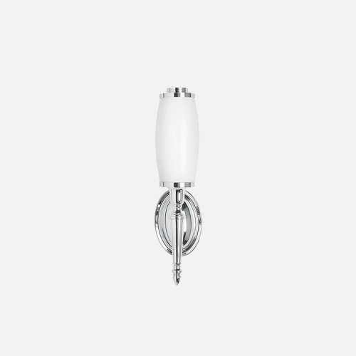 west one bathrooms ornate light with glass tube shade 01