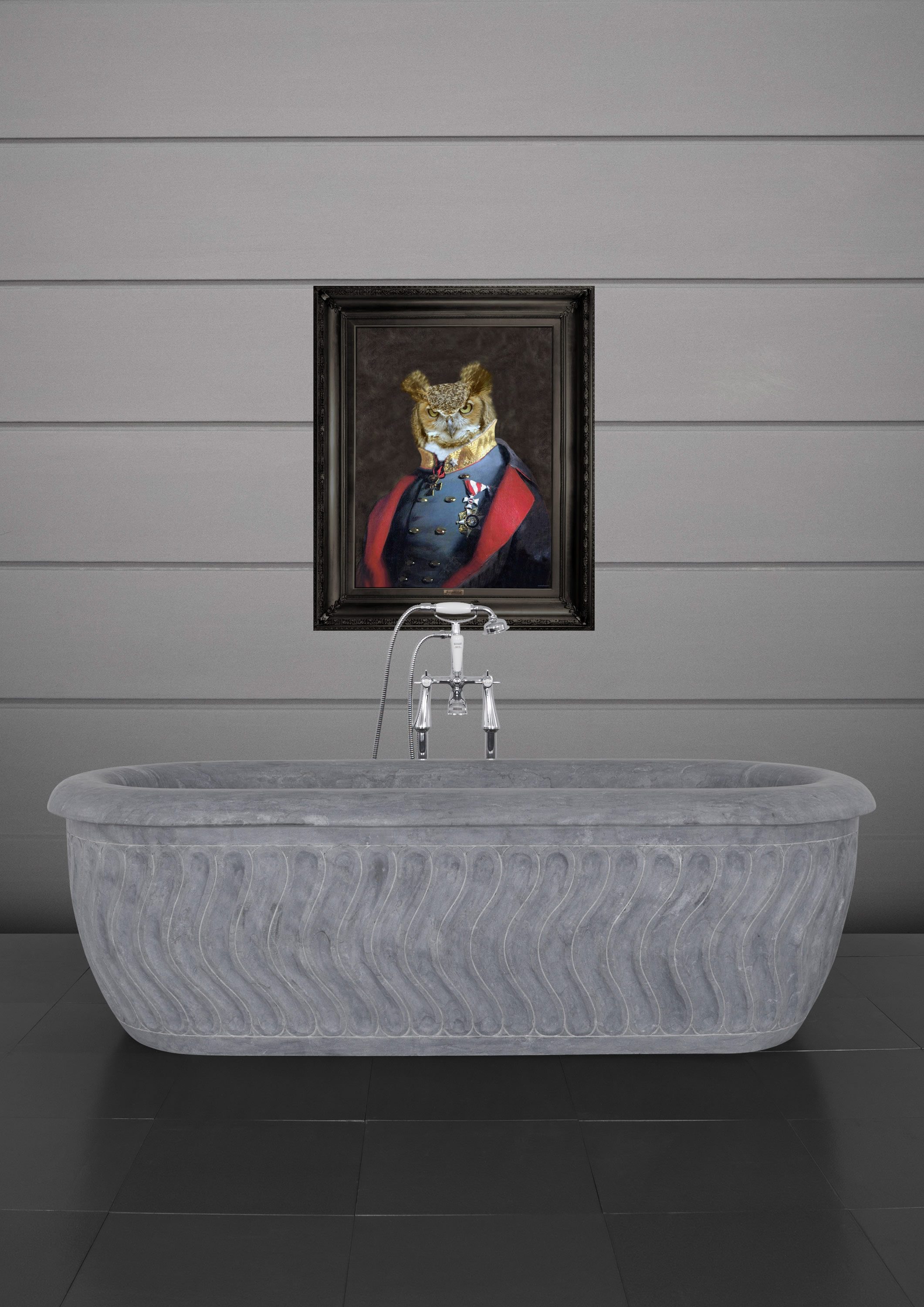 Tivoli Bath Honed Black