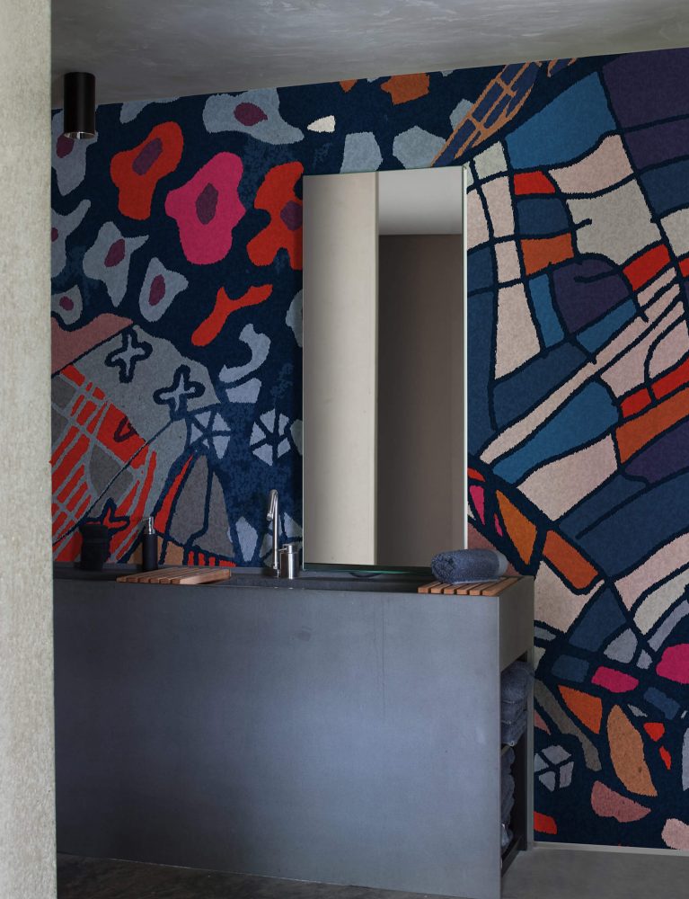 Verano Waterproof wallpaper vis west one bathrooms