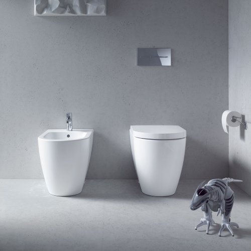 West One Bathrooms Duravit – Me by Starck Back to wall