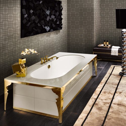 West One Bathrooms Majestic Milldue Bath Gold
