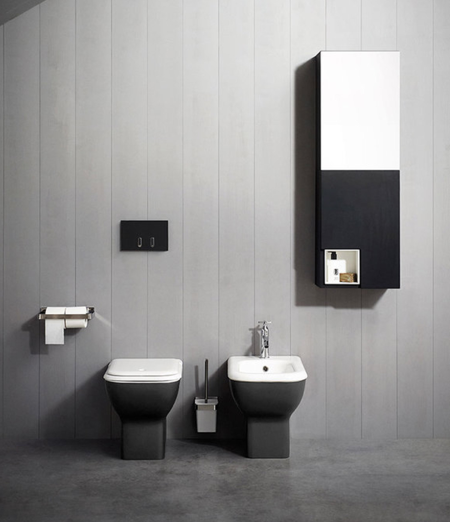 Memory WC and Bidet back to wall via west one bathrooms