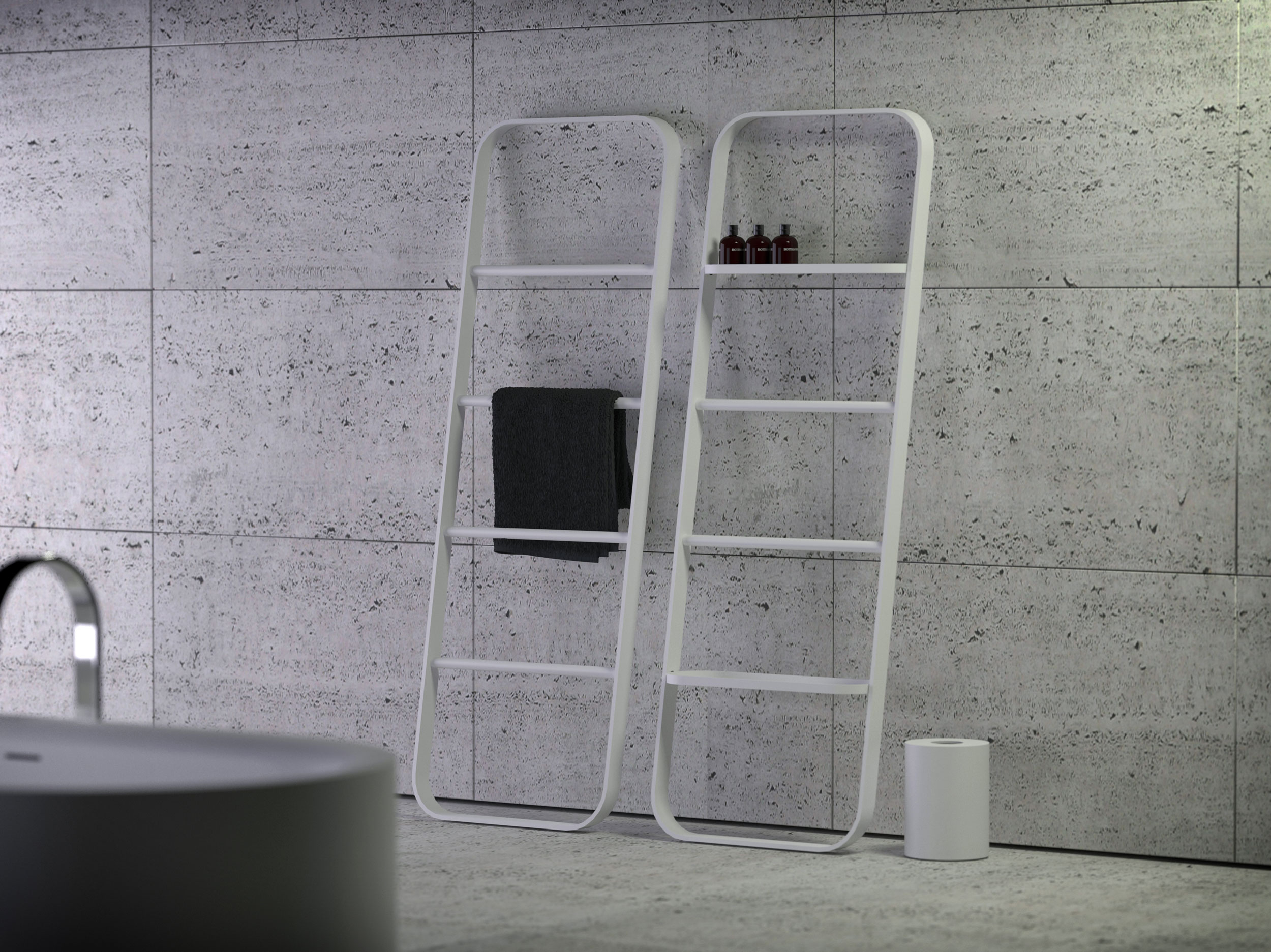 Oval Ladder via west one bathrooms