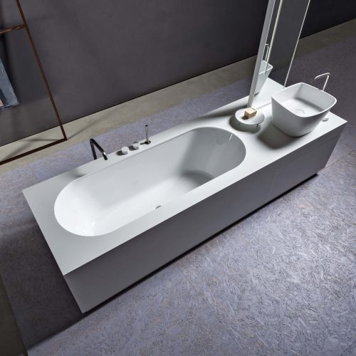 West One Bathrooms Sistema Bathtub washbasin system