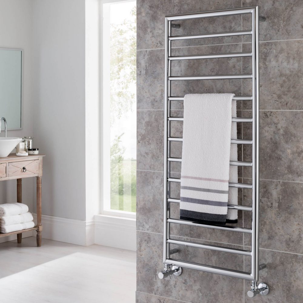 Smooth Towel Warmer via West One Bathrooms