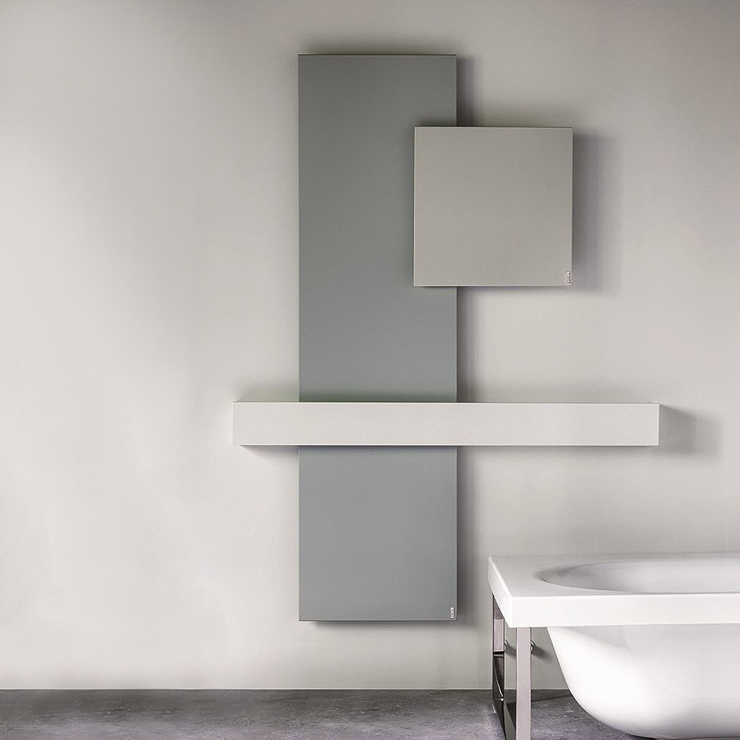 Square Radiator via West One Bathrooms