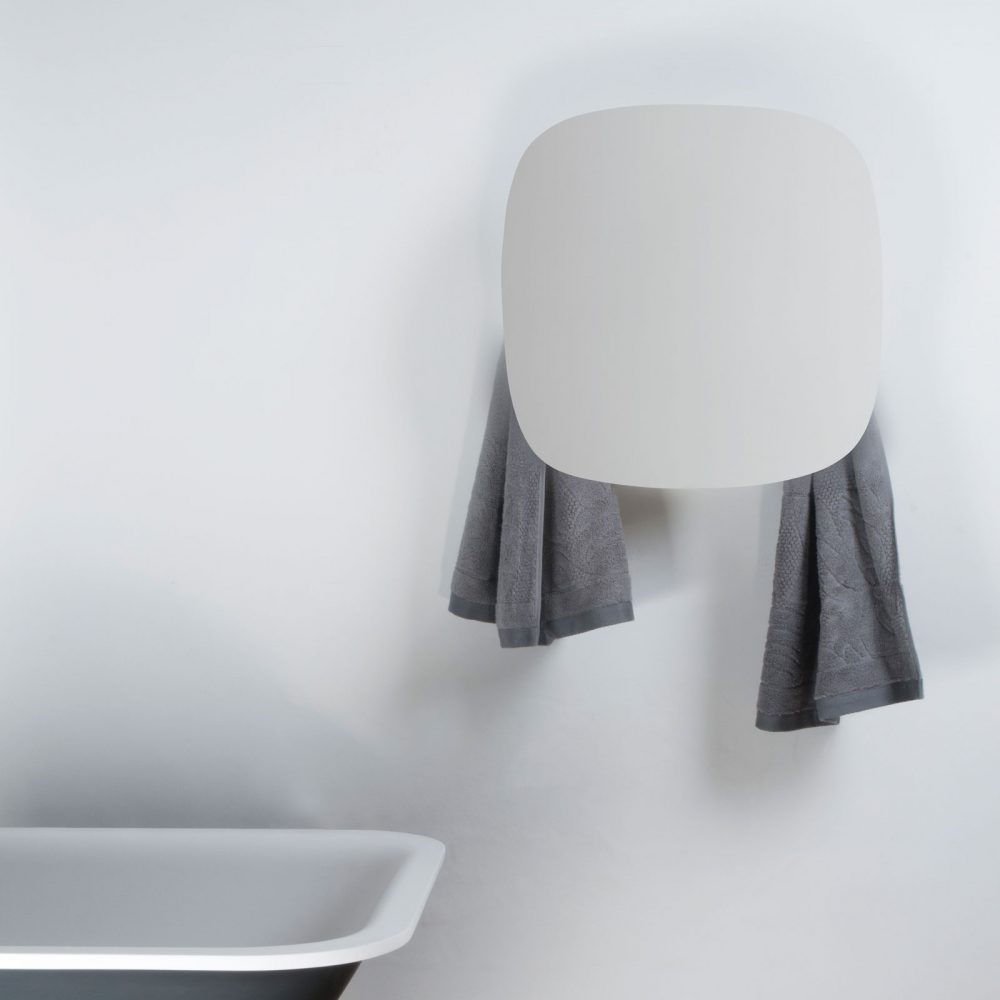 Square Towel Warmer via west one bathrooms