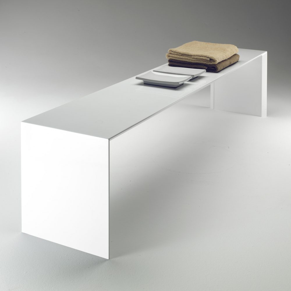 Square Bench via west one bathrooms