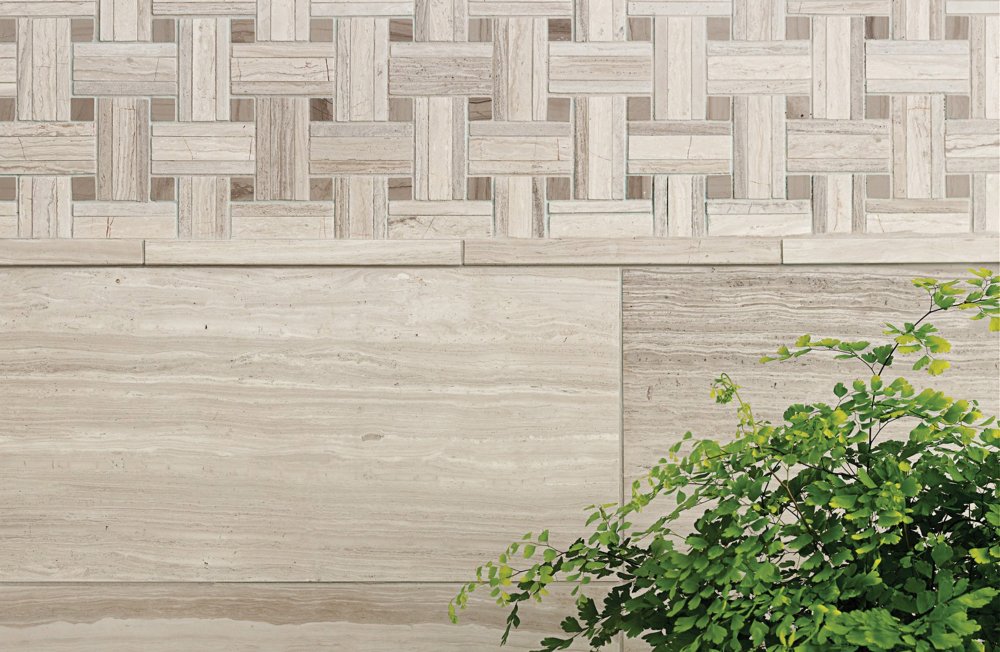 Silver Cream by Ann Sacks via West One Bathrooms