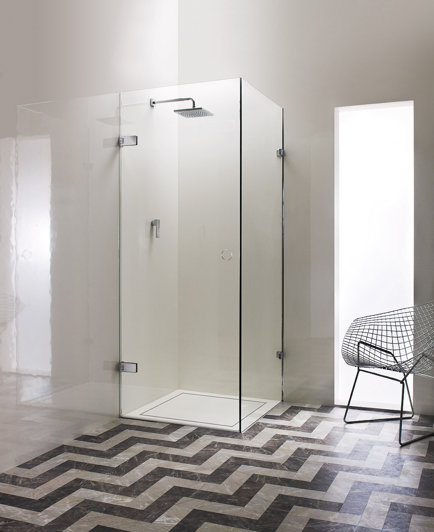 Frameless Cadiz via West One Bathrooms