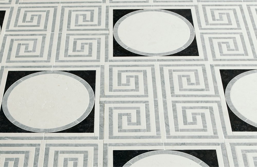 Cosmati Mosaics, Ann Sacks via West One Bathrooms,