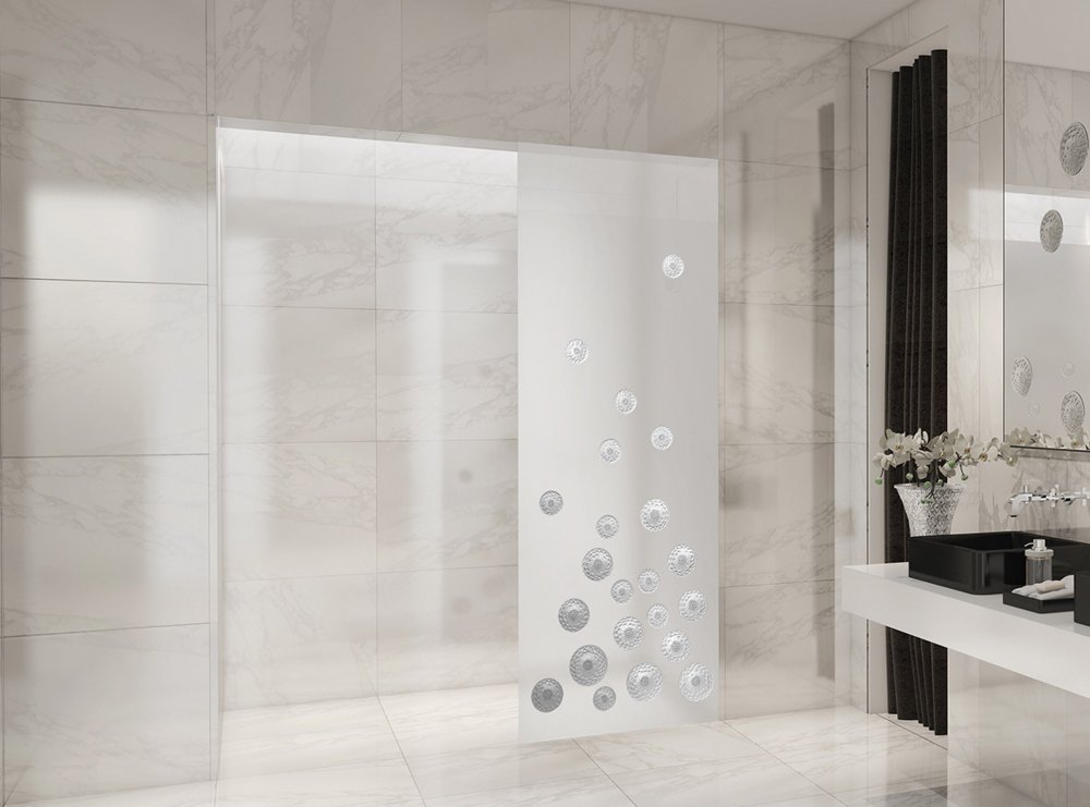 Lalique Crystal Shower Panel