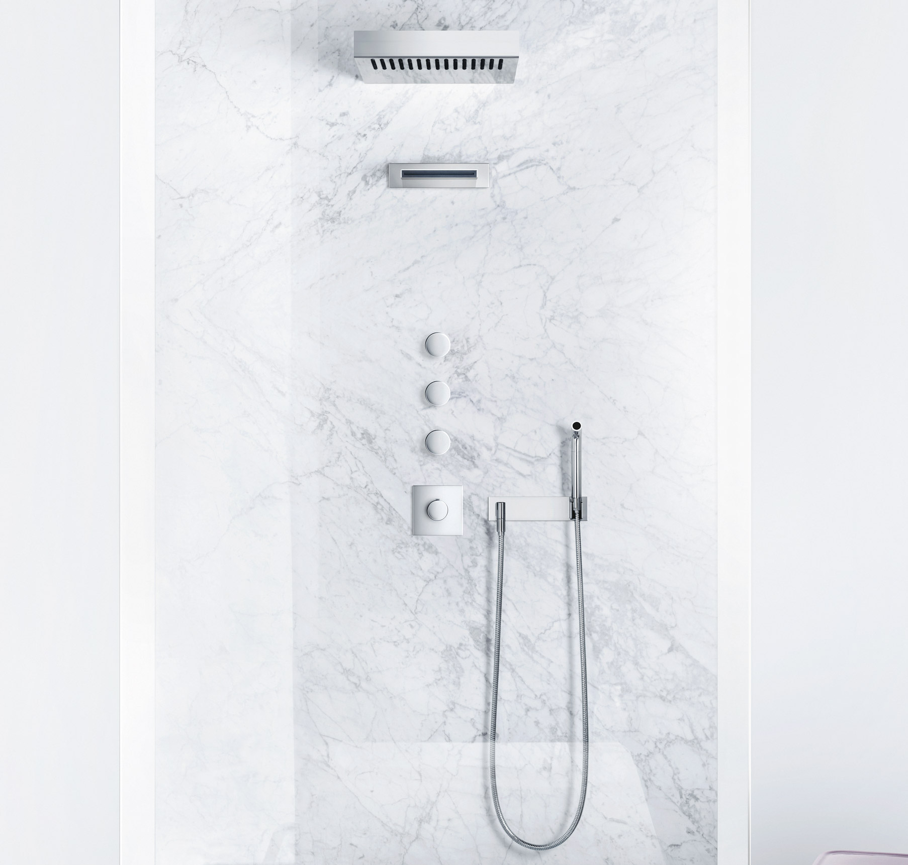 Deque Concealed Thermostat