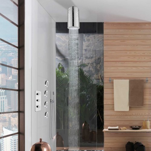 West One Bathrooms Dinamic Inox showerhead