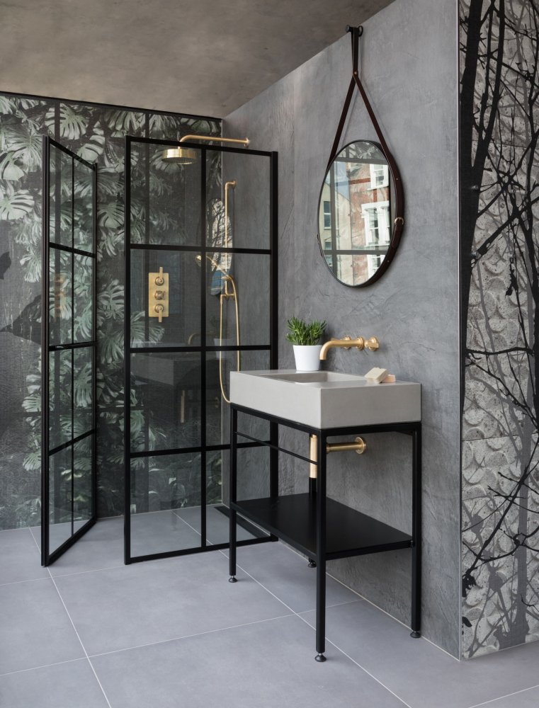 Industrial Frame via West One Bathrooms