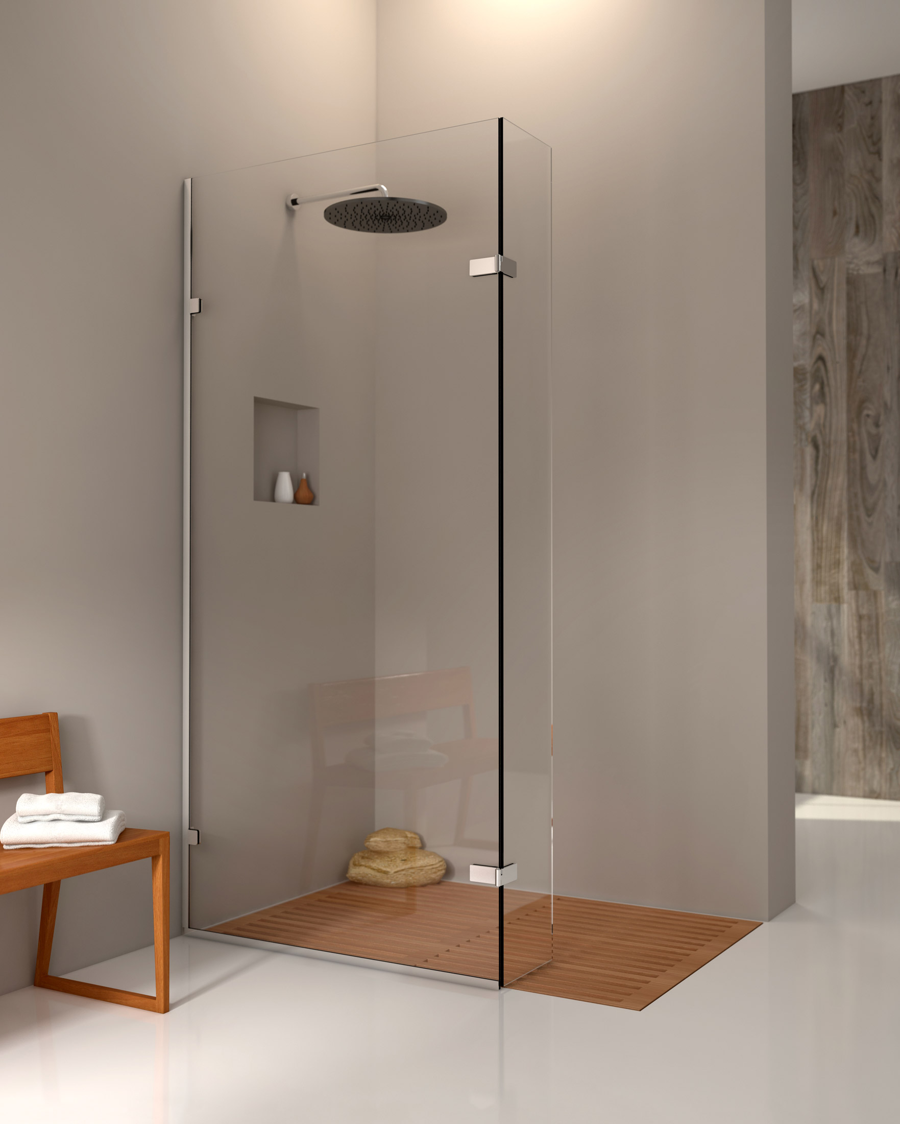Frameless Archangel via West One Bathrooms