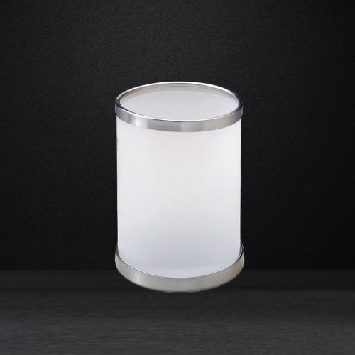 West One Bathrooms Frosted Crystal Bin 89103M