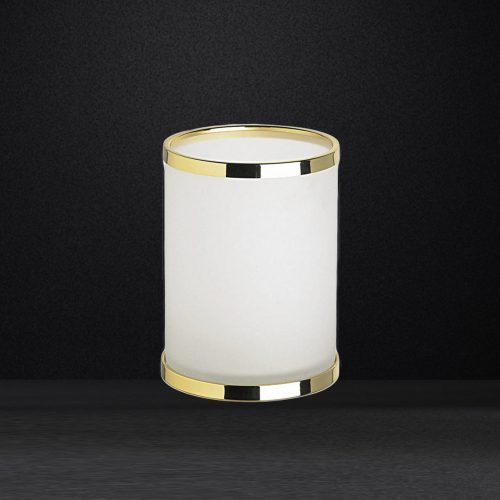 West One Bathrooms Frosted Crystal Open Bin 89103 M