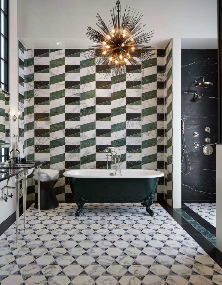 Liaison Mosaics by Ann Sacks via West One Bathrooms