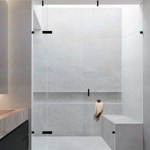 West One Bathrooms – Napoli Bespoke FramelessPrint