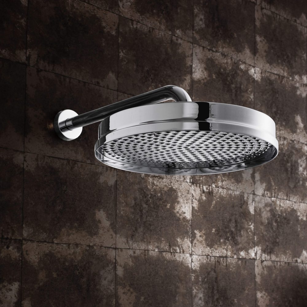 Waldorf Shower Head via West One Bathrooms