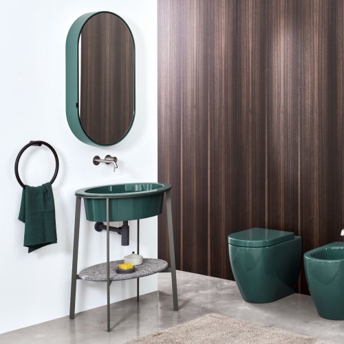 West One Bathrooms Catino Ovale+Smile Smeraldo – shooting 2020