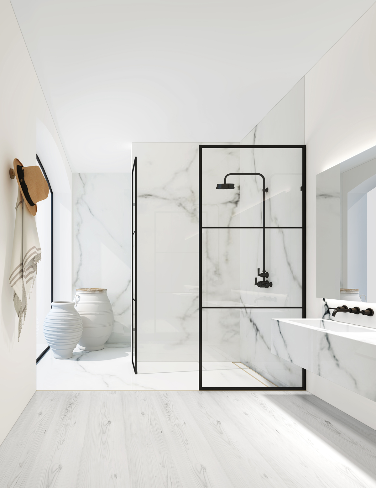 West One Bathrooms Crittall style showers living etc