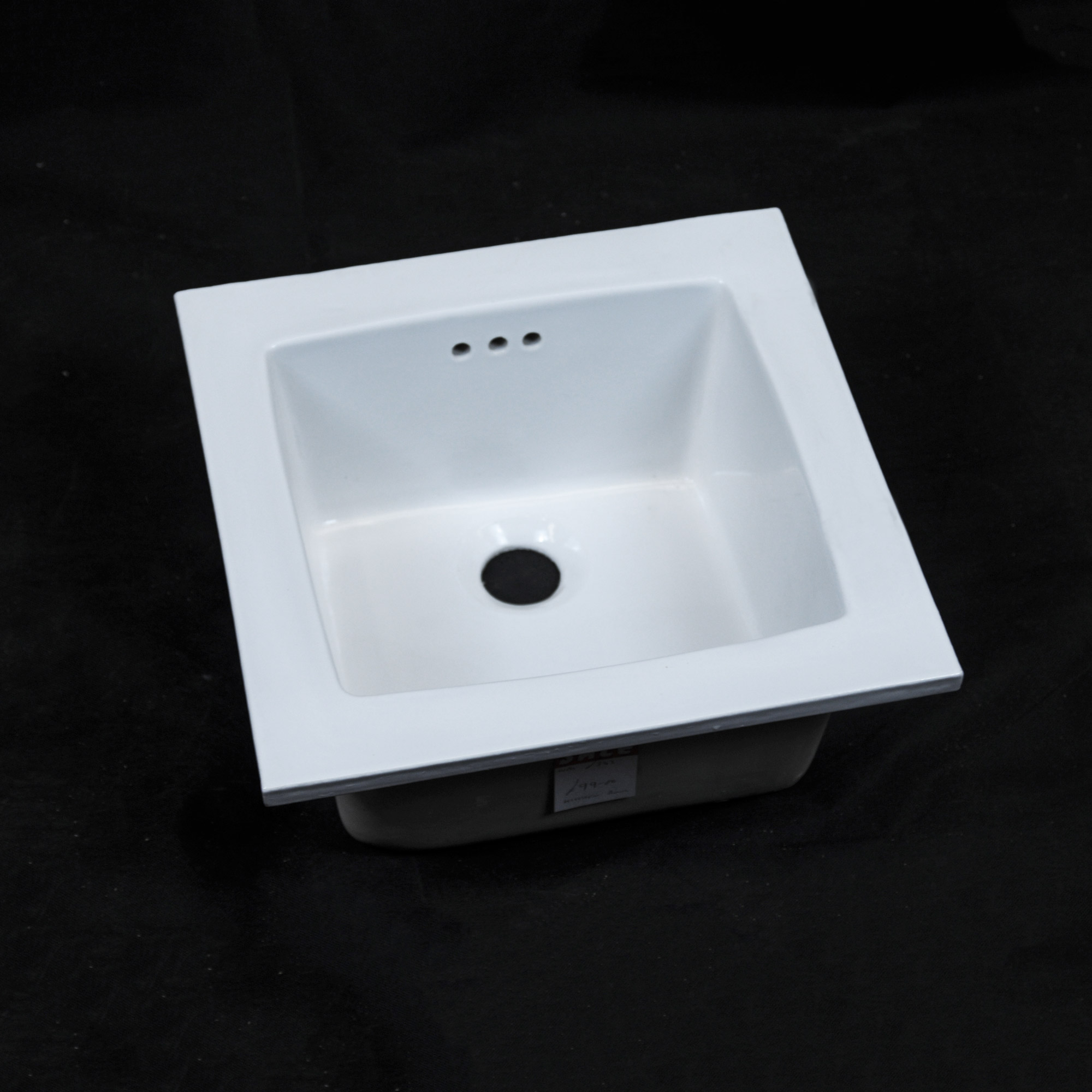 Maurice Herbeau Fireclay Square Kitchen Sink