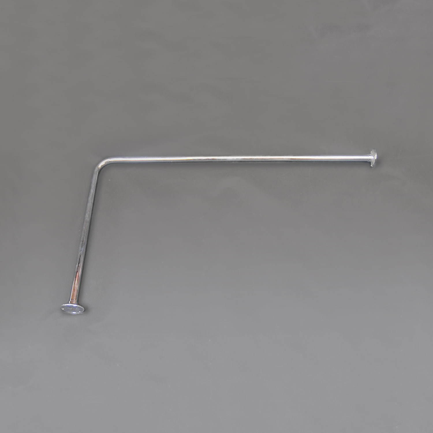 Vogue Shower Curtain Rail 1050x600mm Chrome L shaped Accessories