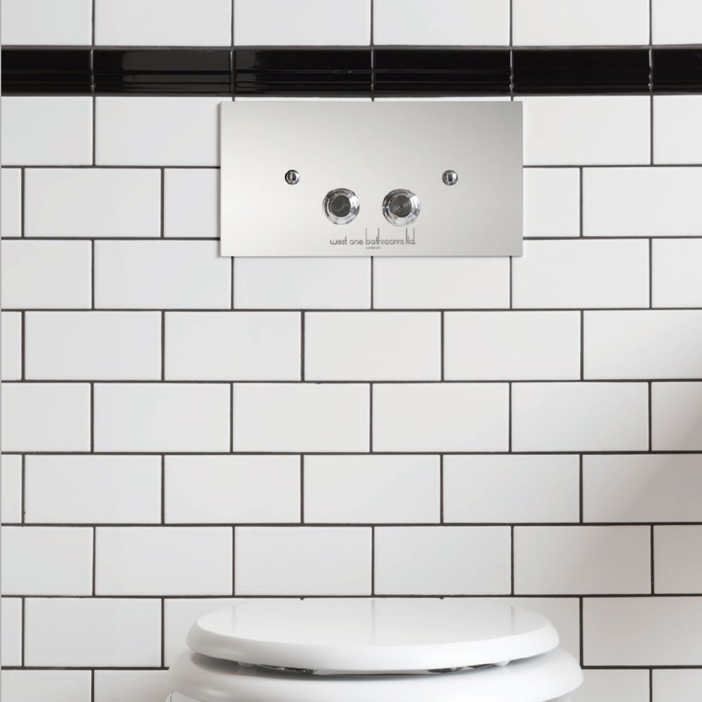 Linear Flush Plate via West One Bathrooms