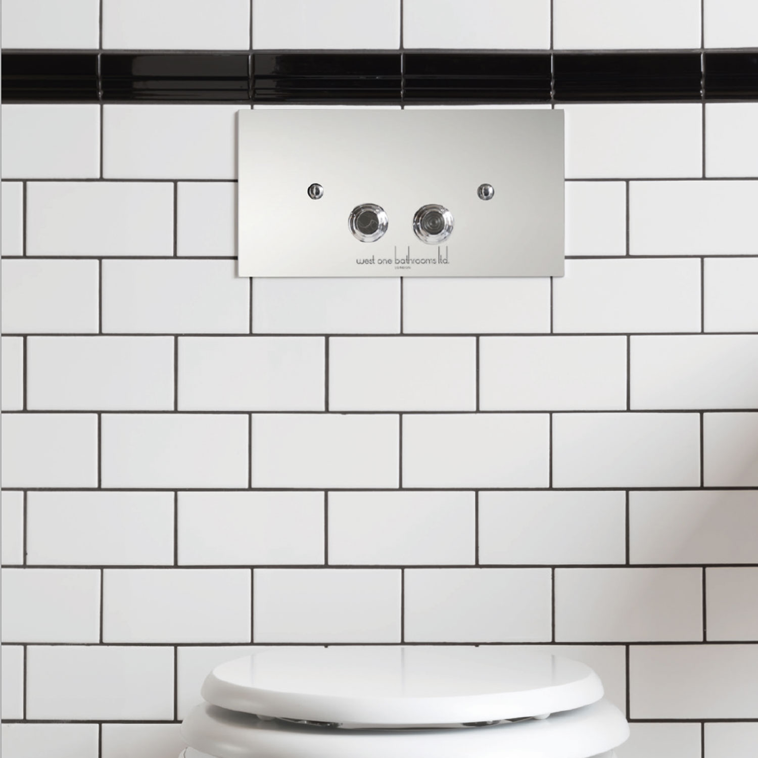 Linear Flush Plate via West One Bathrooms