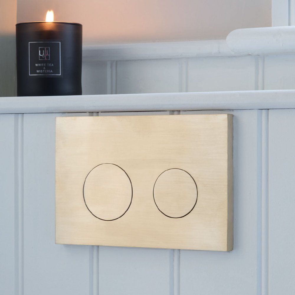 Omega Flush Plate via West One Bathrooms