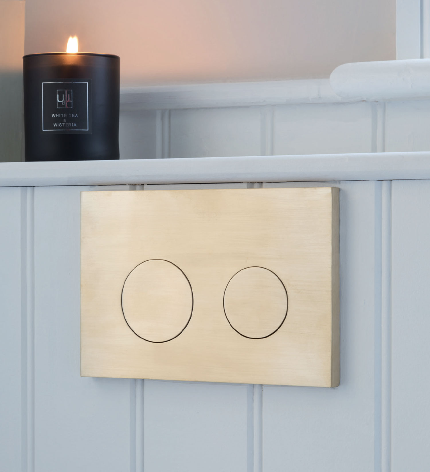 Omega Flush Plate via West One Bathrooms