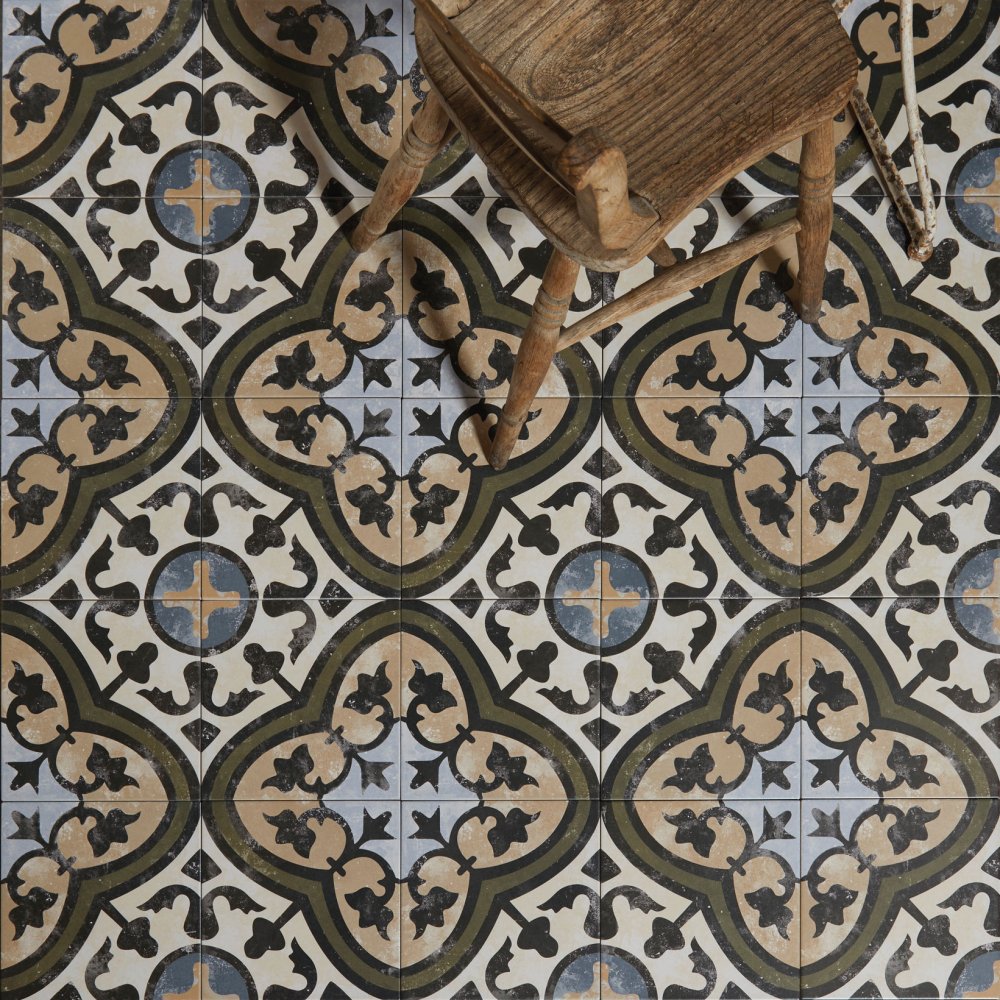 Moroccan Impressions Porcelain Carthusian