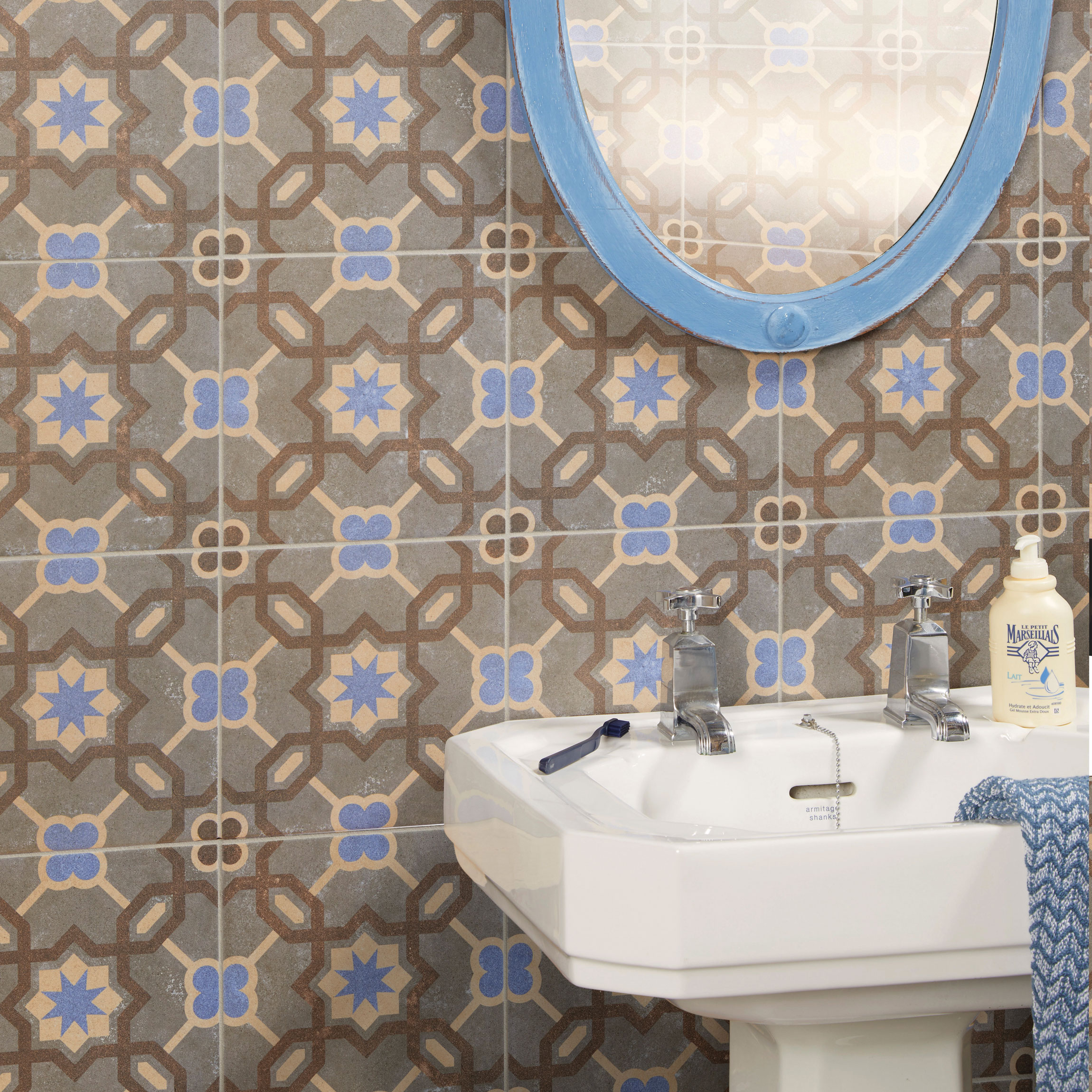 Moroccan Impressions Porcelain Retro