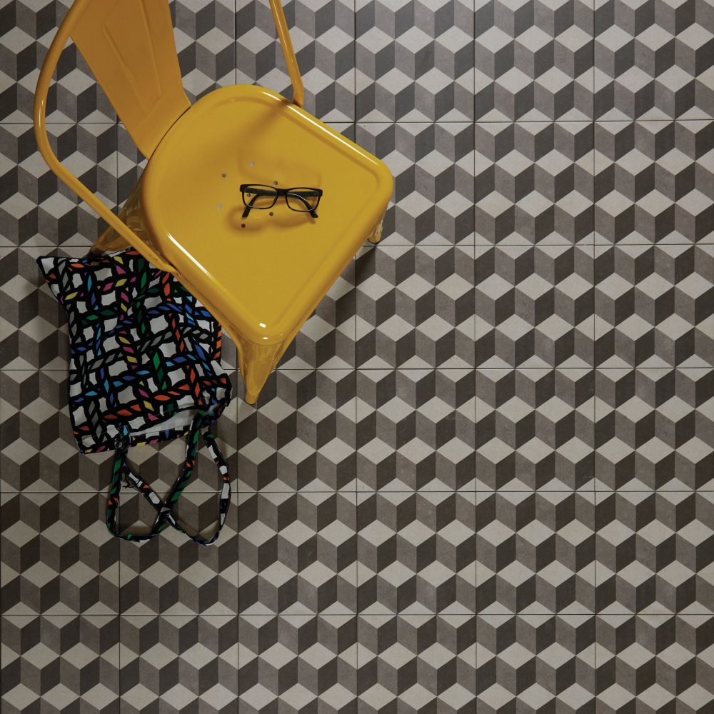 Moroccan Impressions Porcelain Vintage Square