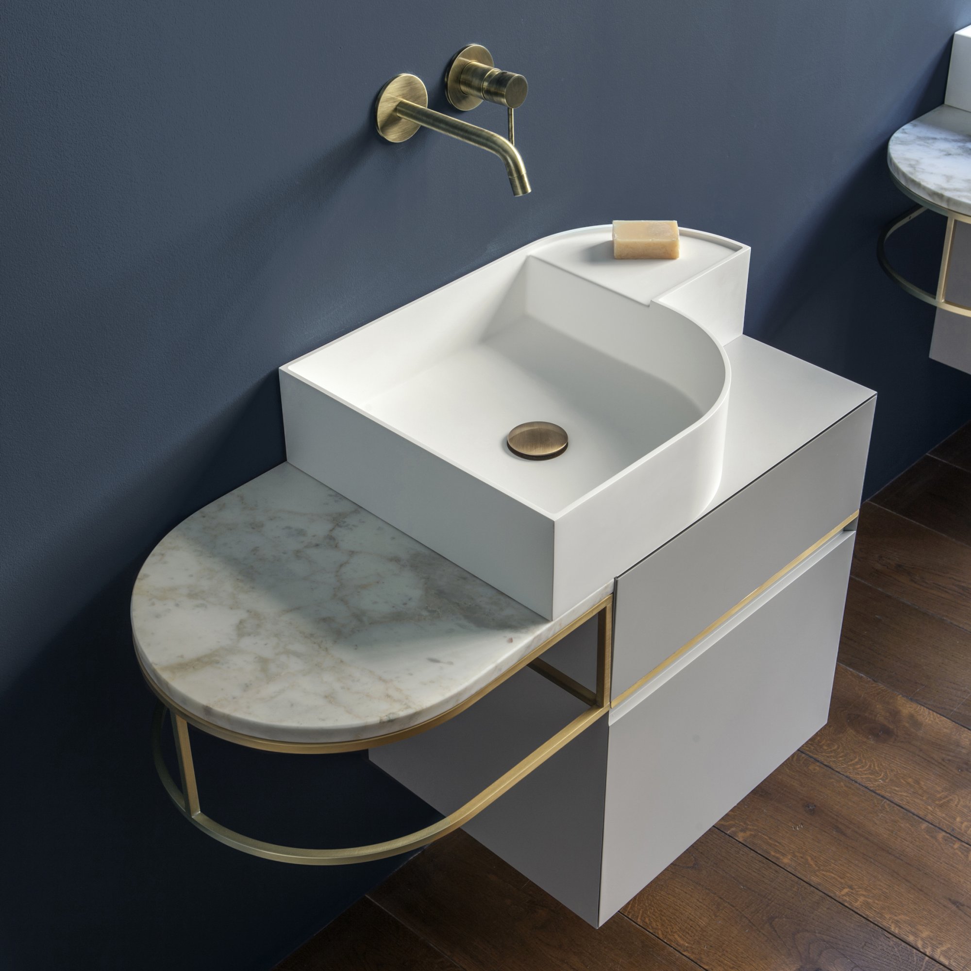 Nouveau Basin Wall Mounted/Pedestal Basins, Vanities