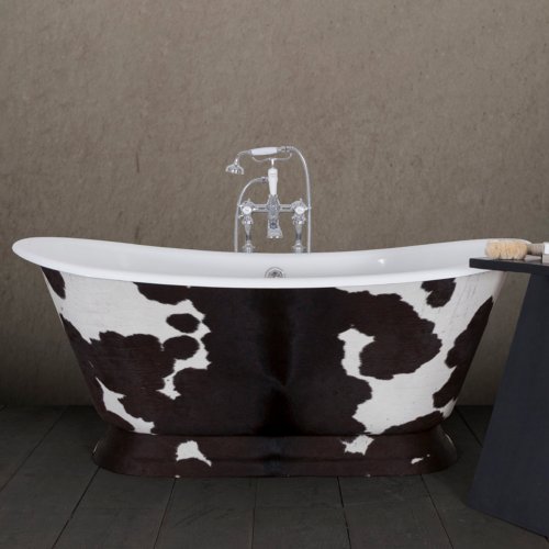West One Bathrooms Galleon Black and White Cow Hide 1016×677 1491490654