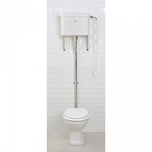 West One Bathrooms Lefroy Brooks – Classic High level Cistern WC