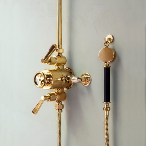 West One Bathrooms – Lefroy Brooks Ten Ten Polished Brass Kiln Room TT 8742 Lifestyle HR
