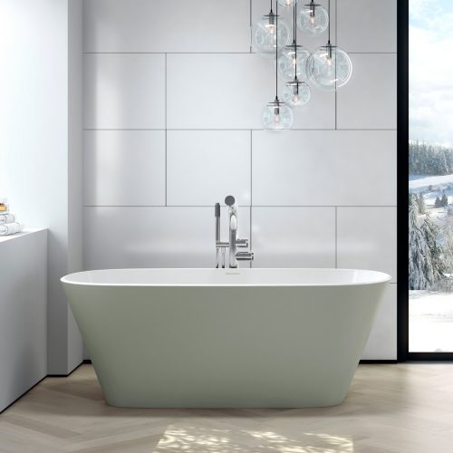 West One Bathrooms – Vetralla 1500 RAL7032 Pebble Grey Lifestyle2