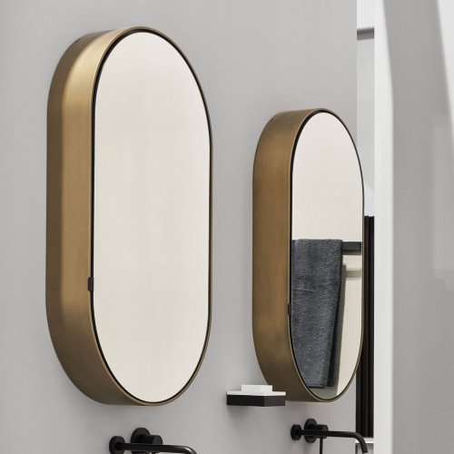 I Catini Oval Box Mirror | Mirrors and Cabinets