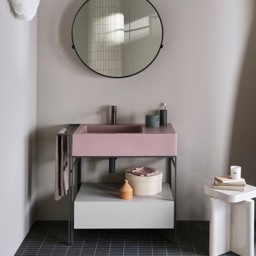 West One Bathrooms Narciso Mini Pink