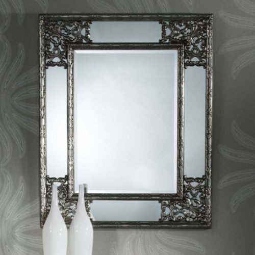 West One Bathrooms Anglo Silver framed decorative 02