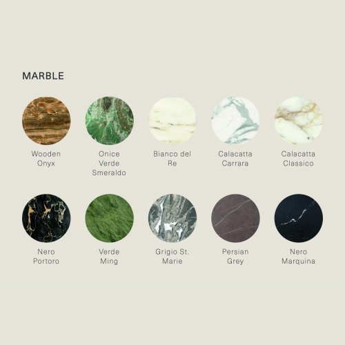 Cashmere Marble finishes