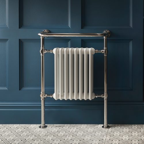 West One Bathrooms – Regency Chrome Frame  White